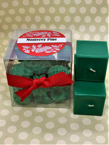 Texas General Square Candles - Monterey Pine