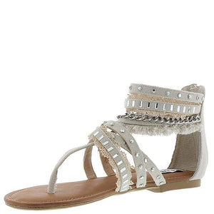 Not Rated Zara Sandals in Cream - Rural Haze