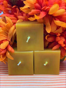 Texas General Square Candles - Pumpkin Giving