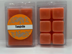 Texas General Square Candles - Tangelo