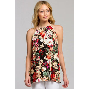 Blooming Beauty Floral Tank Top,Top - Dirt Road Divas Boutique