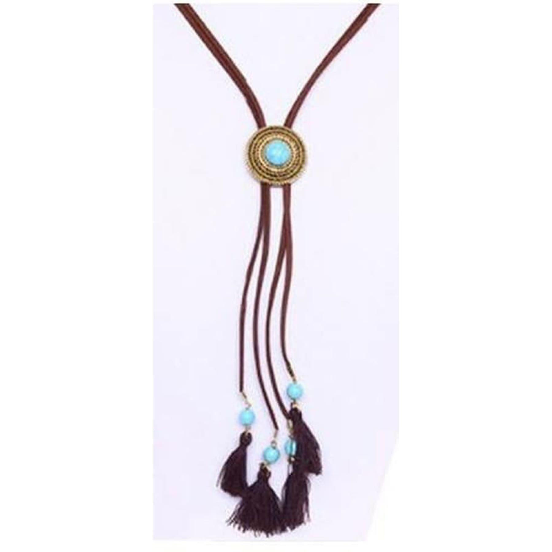 Boho Rodeo  Necklace,Necklace - Dirt Road Divas Boutique