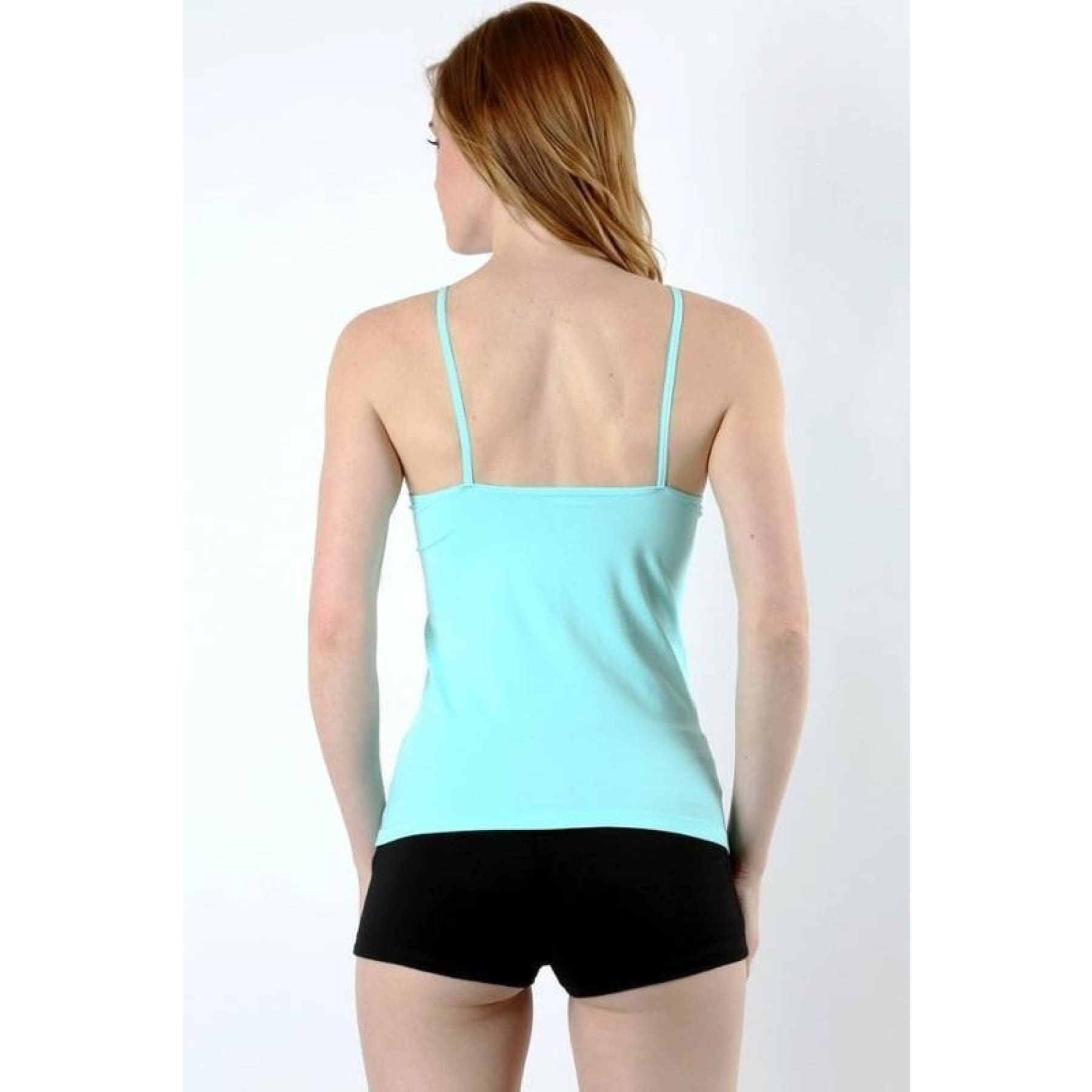 Butter Soft Criss Cross Tank ~ Light Aqua,Cami - Dirt Road Divas Boutique