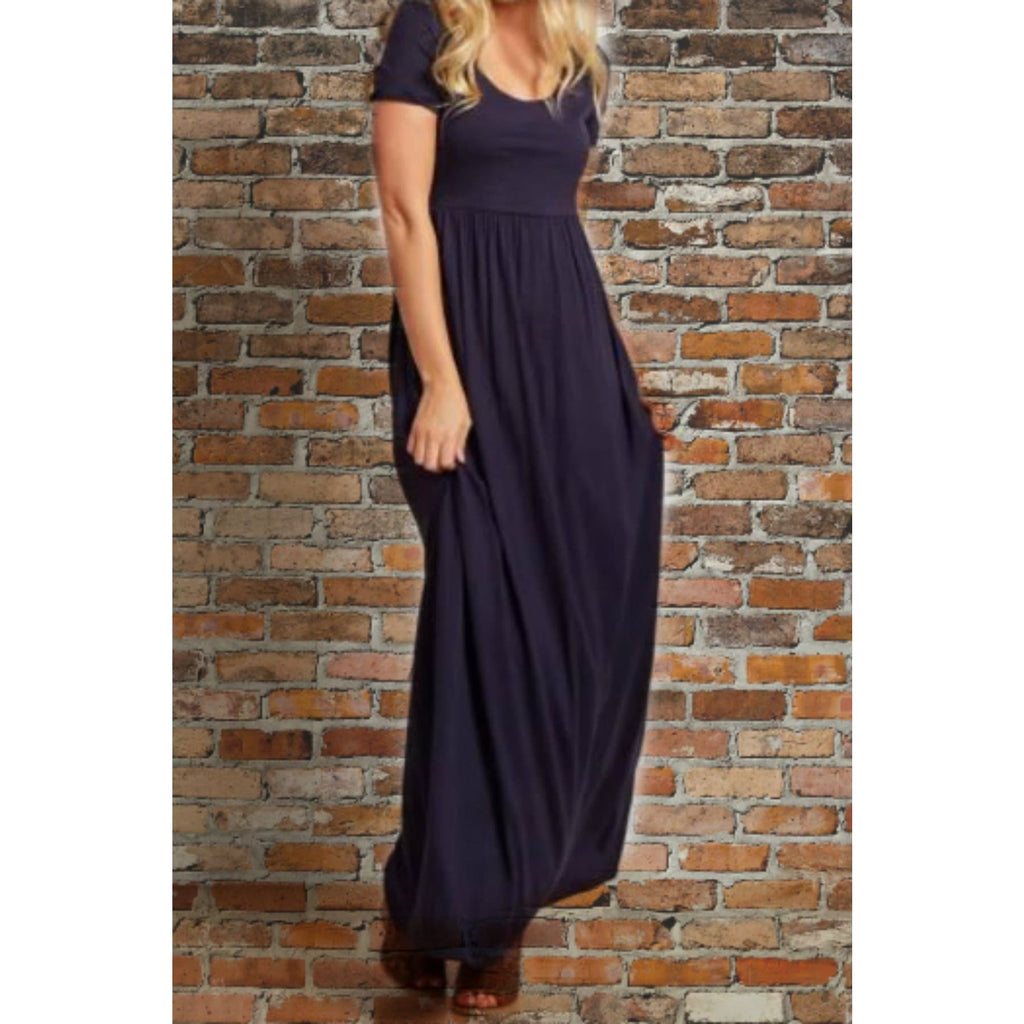 Favorite  Navy Maxi Dress,Dress - Dirt Road Divas Boutique