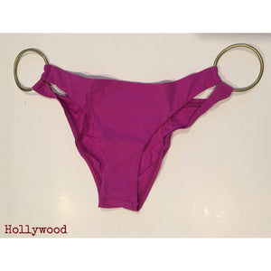 Haute Pink and Gold Bikini Bottoms (2 styles),Bikini Bottom - Dirt Road Divas Boutique
