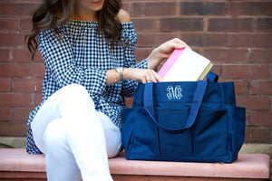 Navy Carry All Bag