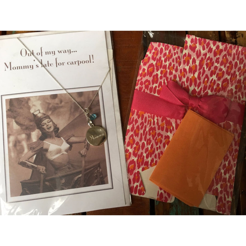 Mother's Day Card with Necklace and Box Set ~ Mommy,Card - Dirt Road Divas Boutique