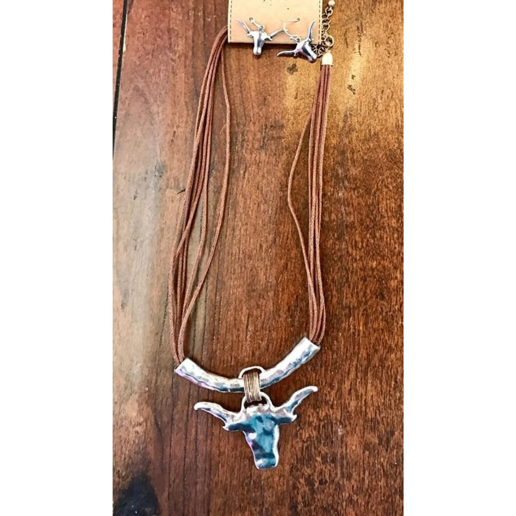 Ride The Bull Necklace Set,Necklaces - Dirt Road Divas Boutique