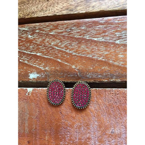 Small Apache Crystal Earrings,Earrings - Dirt Road Divas Boutique