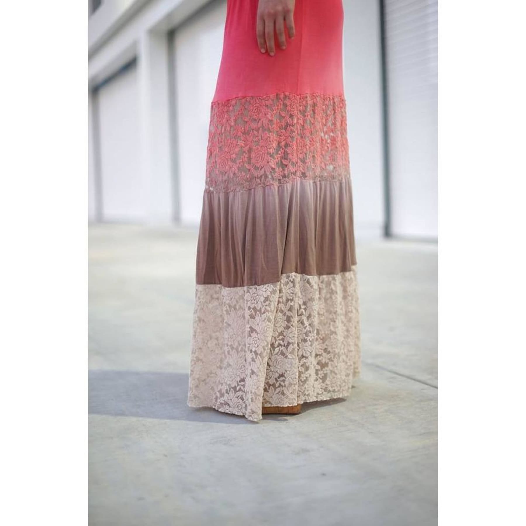 Sweet Summer Coral Maxi Dress,Dress - Dirt Road Divas Boutique